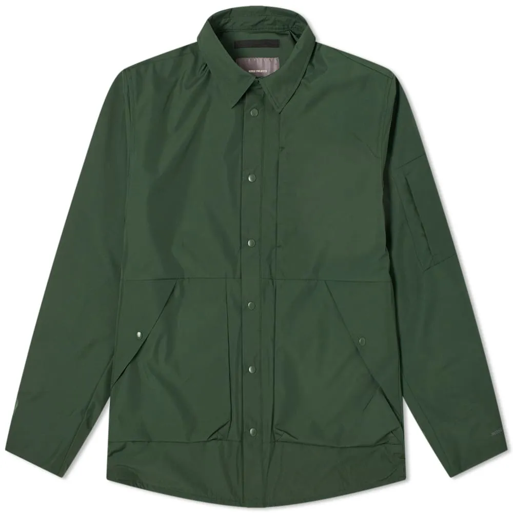 Norse Projects Jens Gore Tex Infinium Shirt JacketDartmouth Green