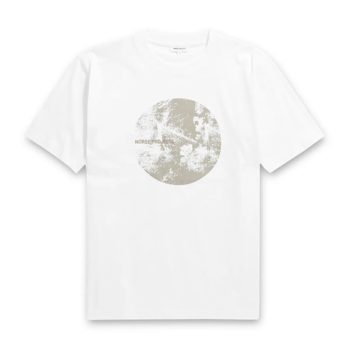 Norse Projects - Johannes Circle Print T-Shirt in White