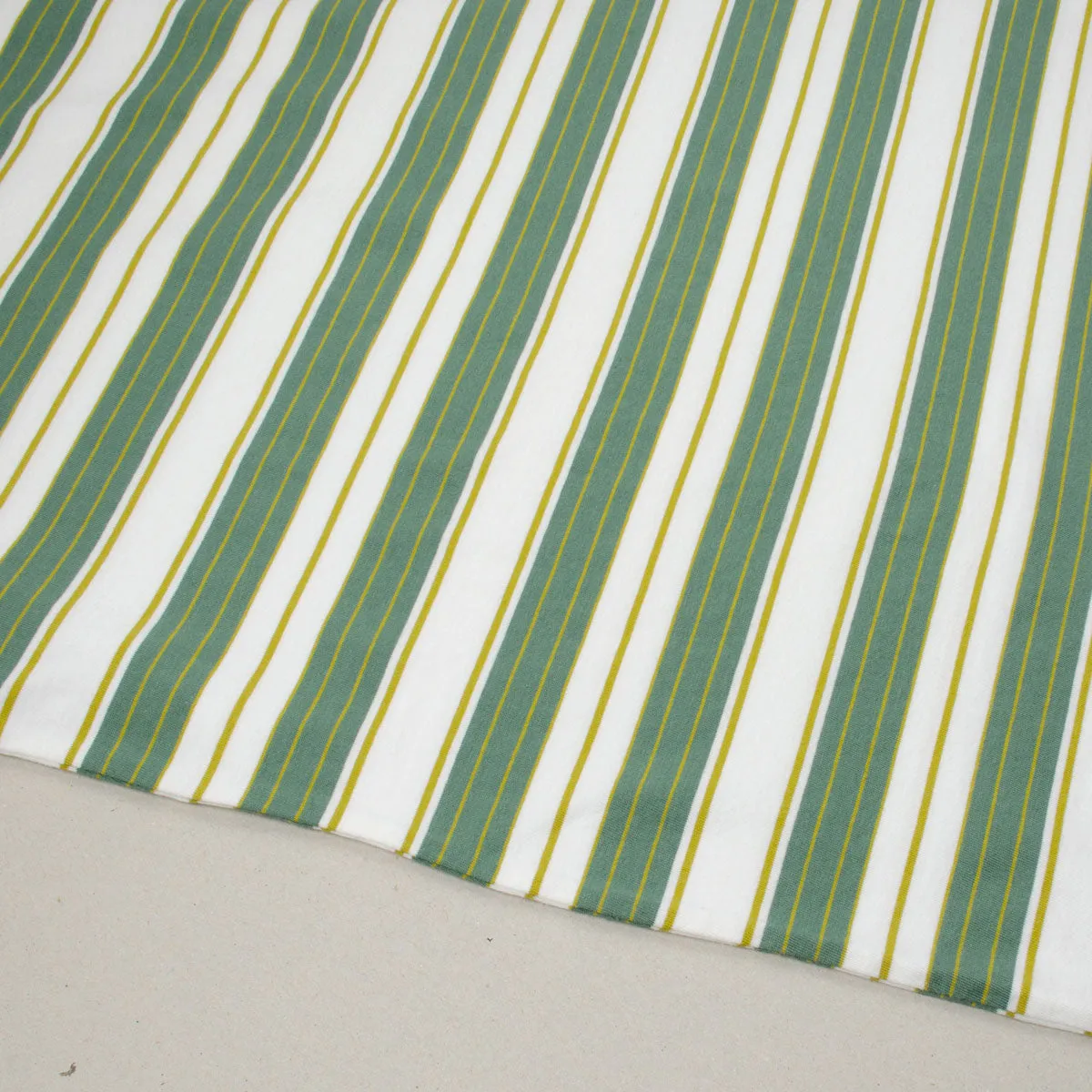 Norse Projects - Johannes Multi Stripe T-shirt - Moss Green