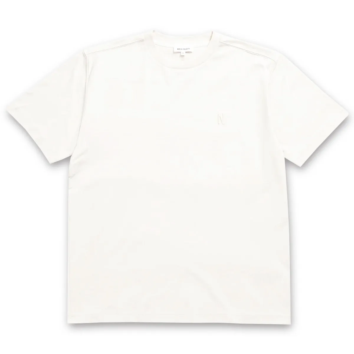 Norse Projects - Johannes N Logo T-Shirt in Lucid White