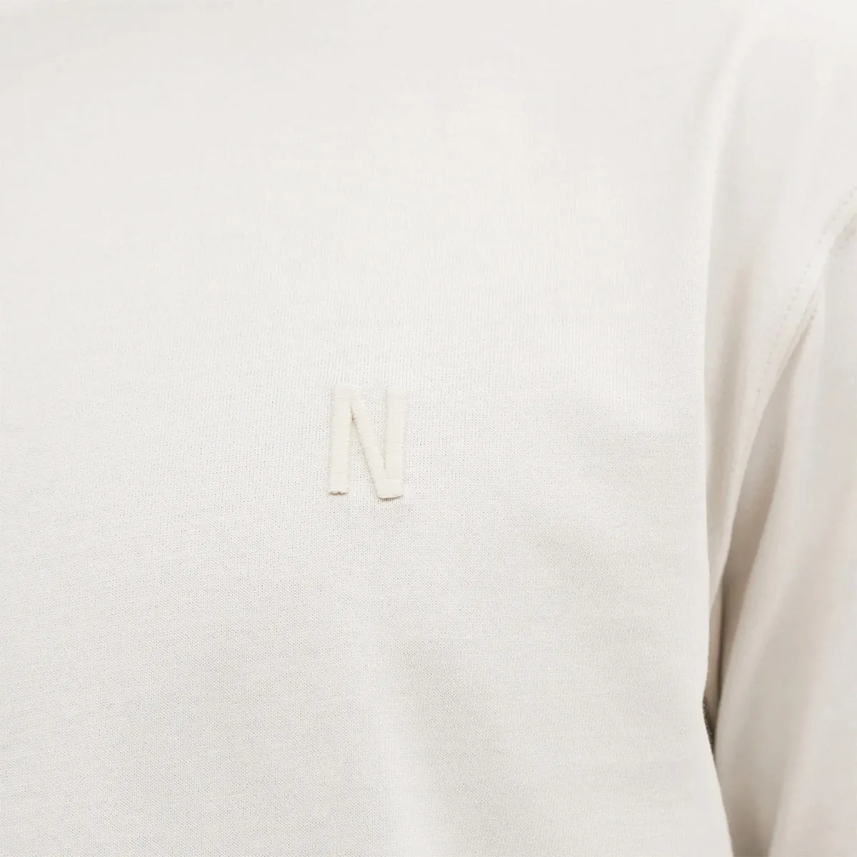 Norse Projects - Johannes N Logo T-Shirt in Lucid White