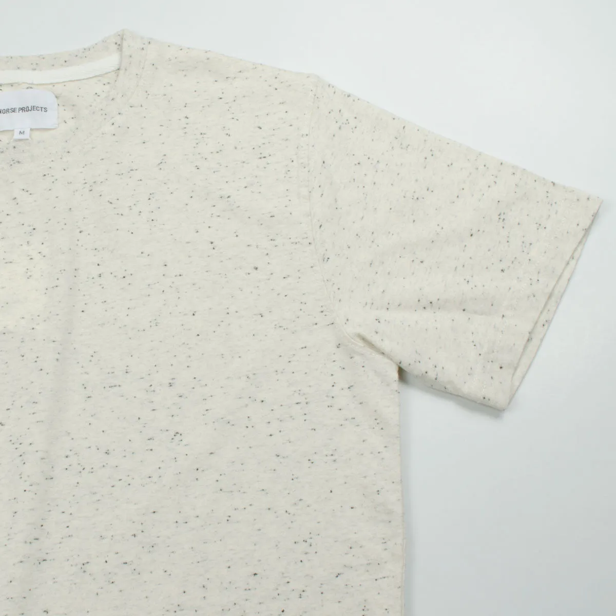 Norse Projects - Niels Classic Bouclé T-shirt - Ecru