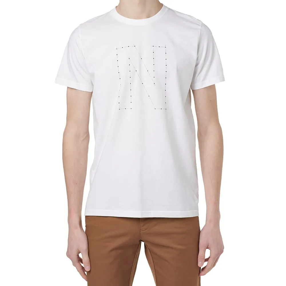 Norse Projects Niels Dot TeeWhite