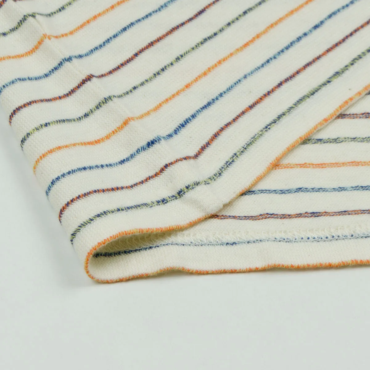 Norse Projects - Niels Mouliné Striped T-shirt - Ecru