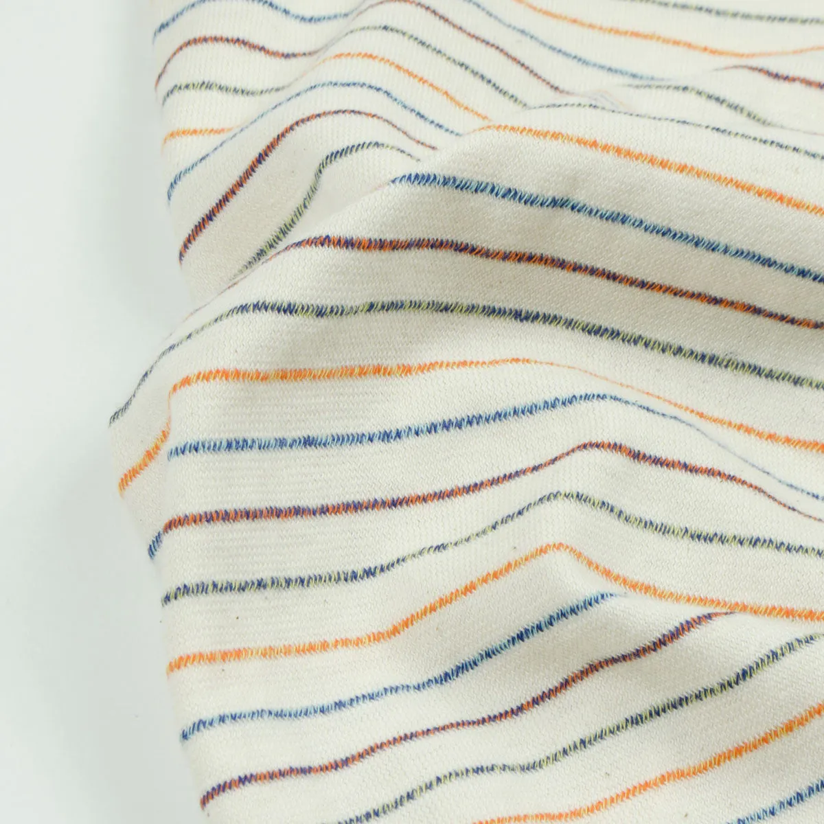 Norse Projects - Niels Mouliné Striped T-shirt - Ecru