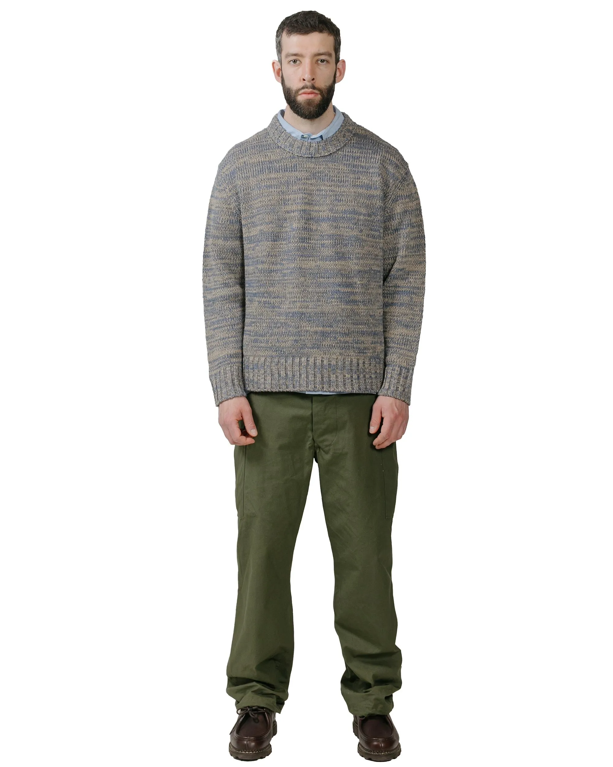 Norse Projects Rasmus Cotton Mouline Sweater Clay