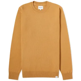 Norse Projects Sigfred Lambswool Crew KnitCamel