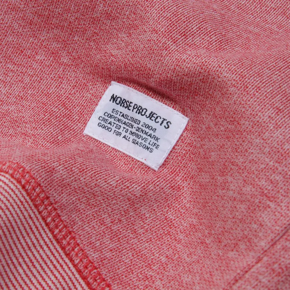 Norse Projects Vorm SweatBrick Red