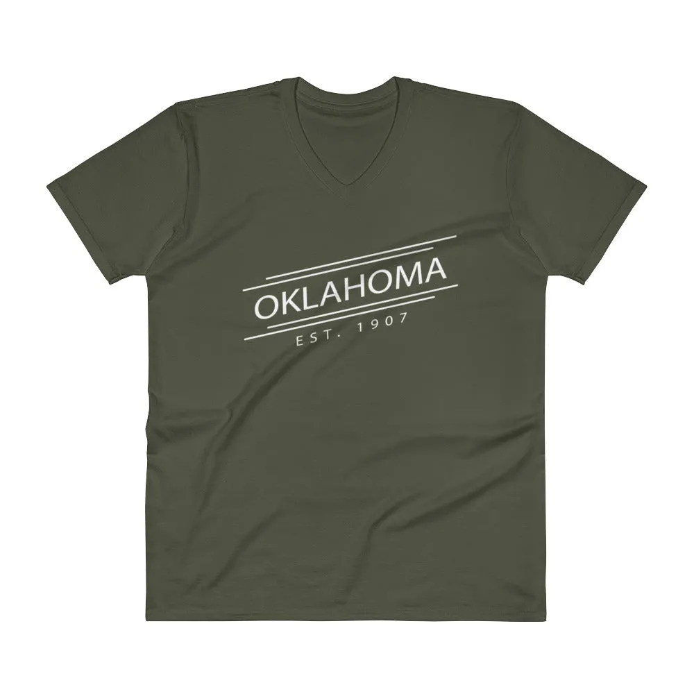 Oklahoma - V-Neck T-Shirt - Established