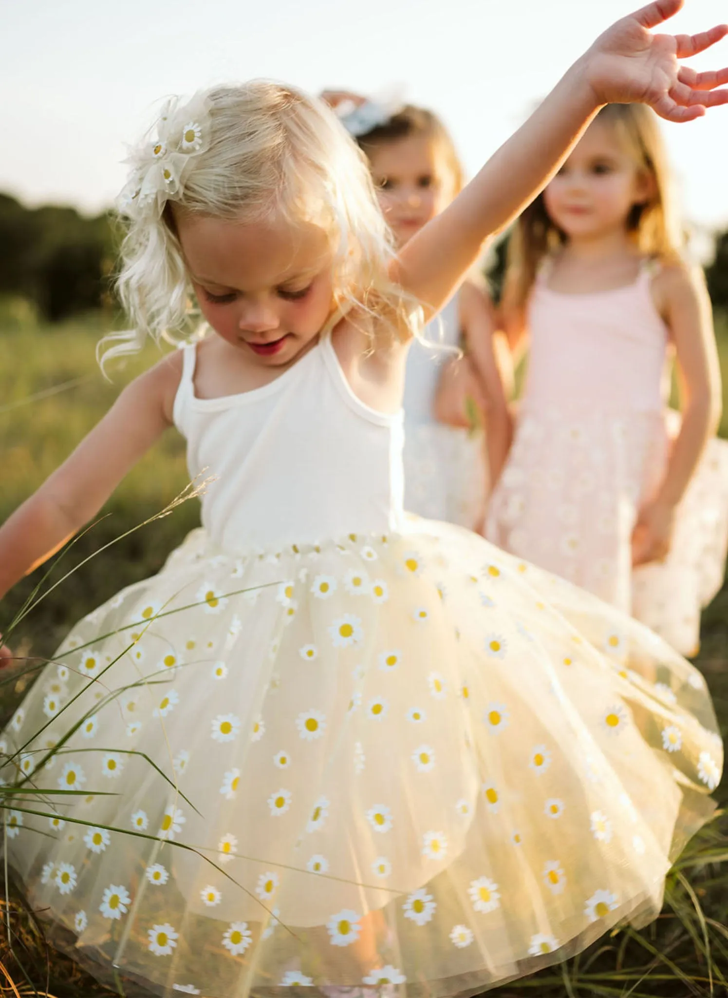 Petite Hailey Daisy Tutu Dress