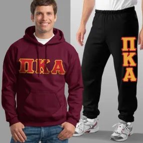 Pi Kappa Alpha Hoodie and Sweatpants, Package Deal - TWILL