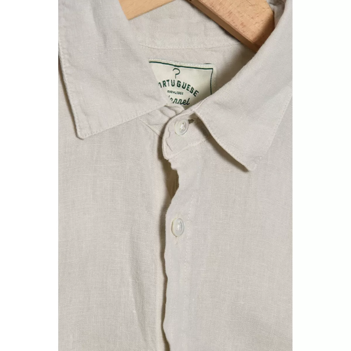 Portuguese Flannel Linen Pocket Shirt raw