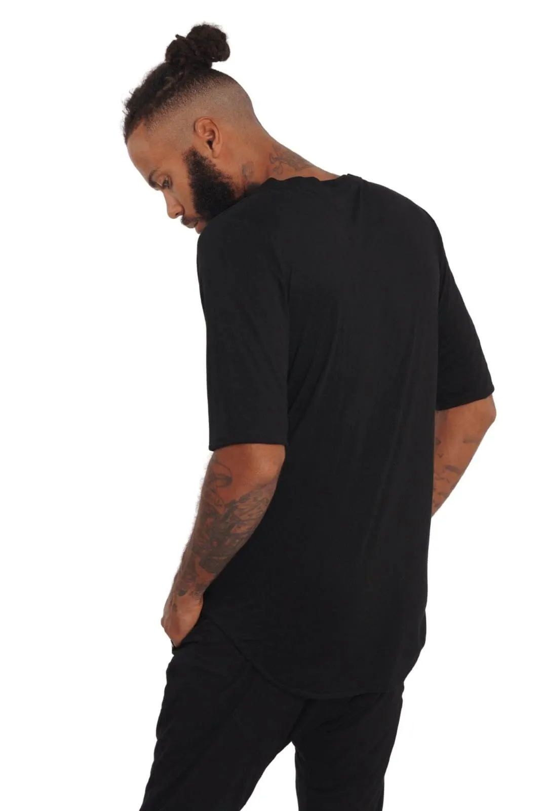 Salerno Mens Elbow Length T Shirt