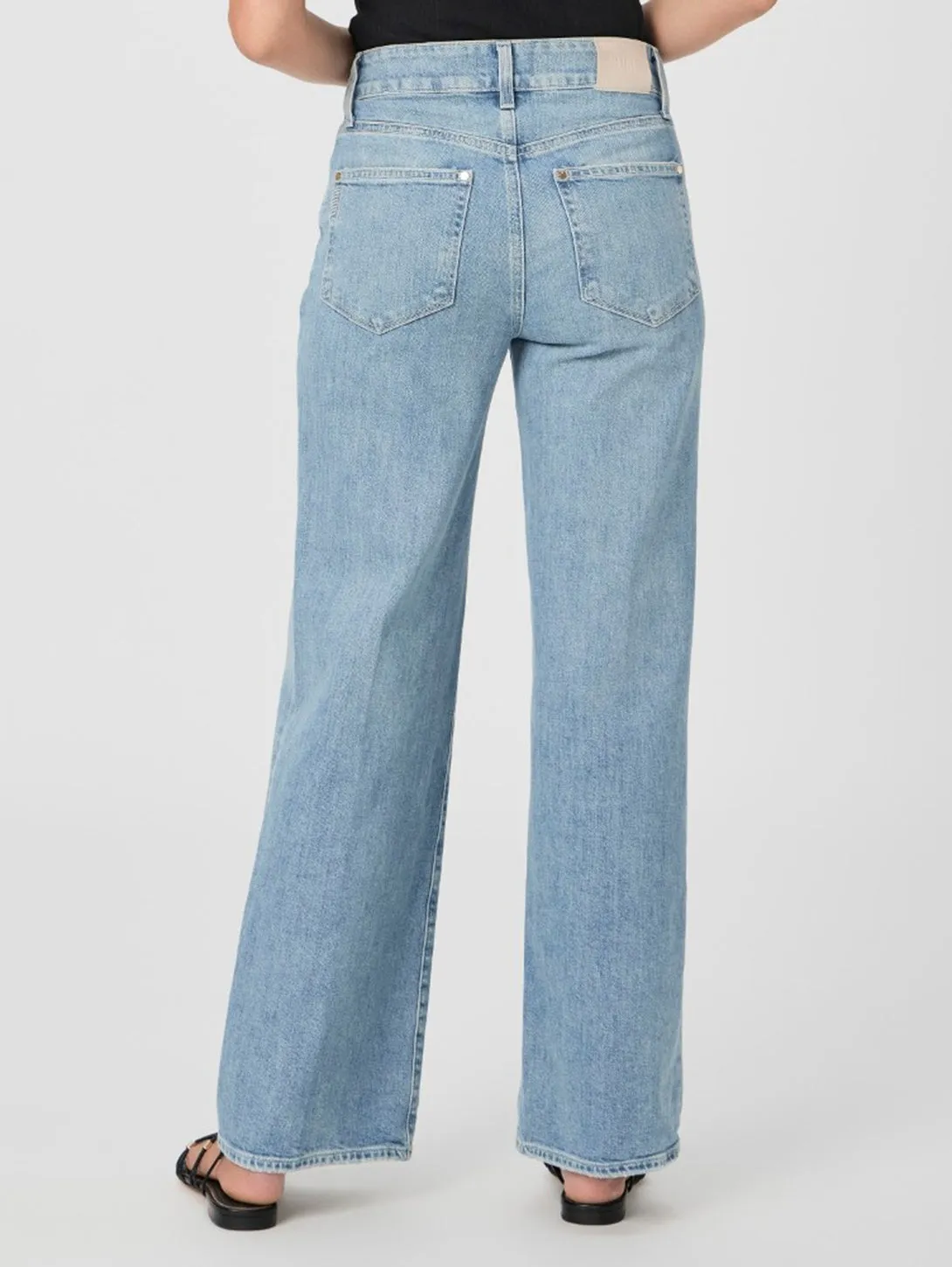 Sasha High Rise Straight Jean - La Rambla