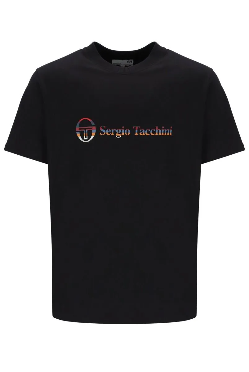 Sergio Tacchini Voletta Crew Neck T-Shirt Black