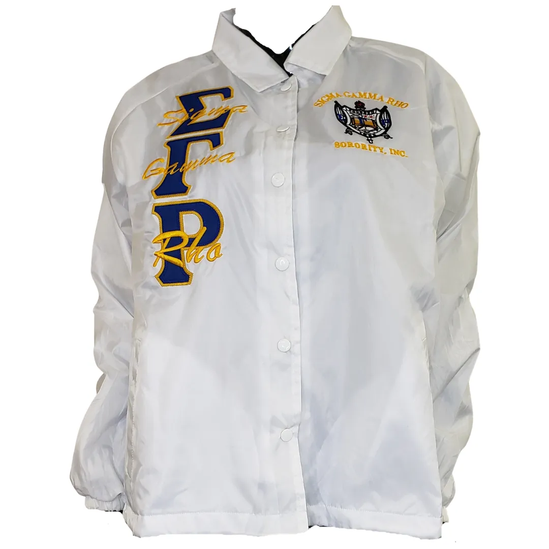 Sigma  Gamma RHO Line Jacket