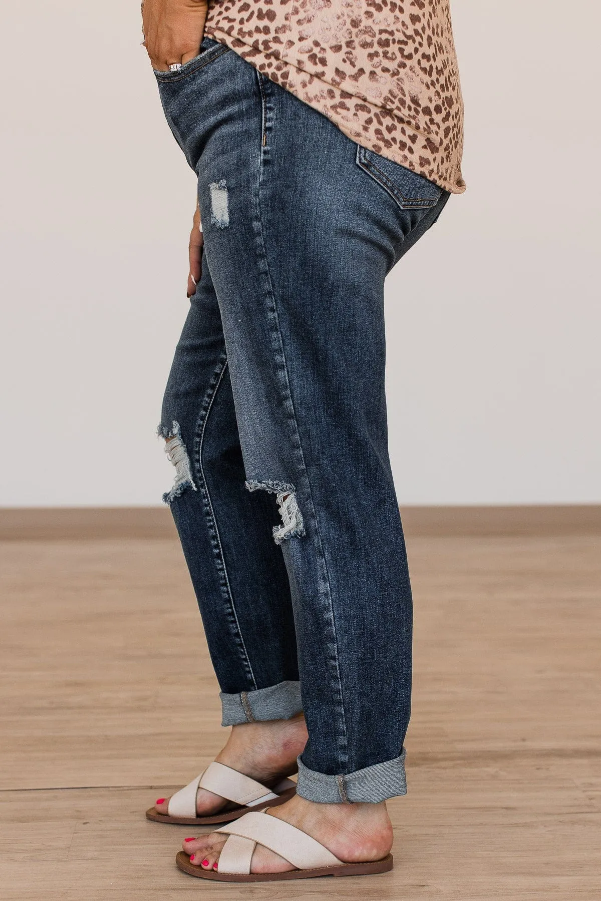 Sneak Peek Tomboy Skinny Jeans- Parker Wash