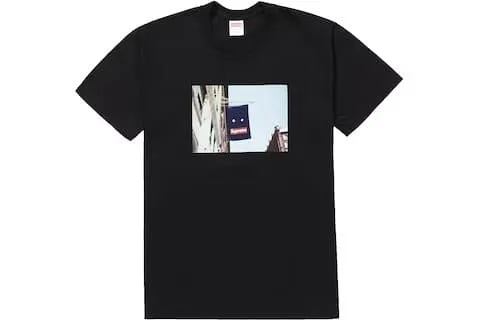 Supreme Banner Tee Black