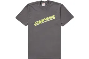 Supreme Banner Tee FW23 Charcoal