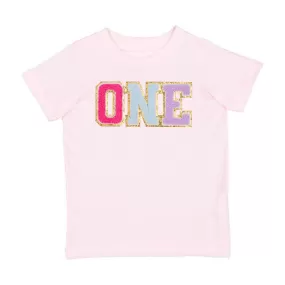 Sweet Wink First Birthday Patch S/S Tee - Ballet