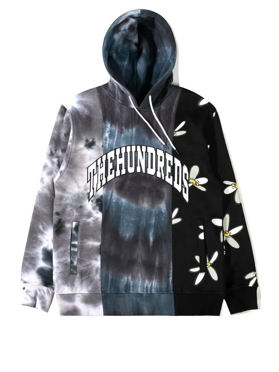 The Hundreds Split Pullover Hoody - Black