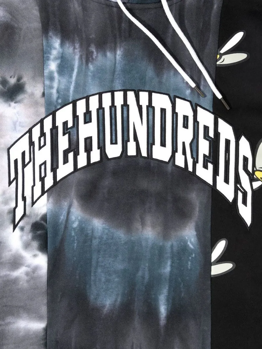 The Hundreds Split Pullover Hoody - Black