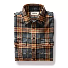 The Ledge Shirt in Conifer Plaid