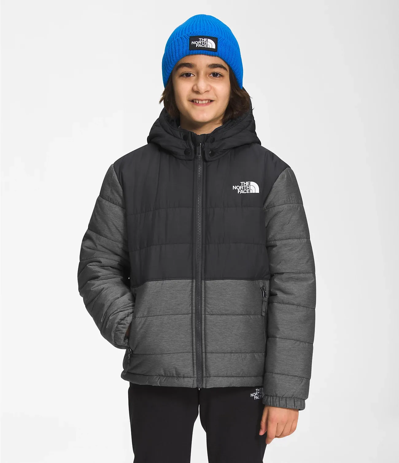 The North Face Boys’ Reversible Mount Chimbo Full-Zip Hooded Jacket