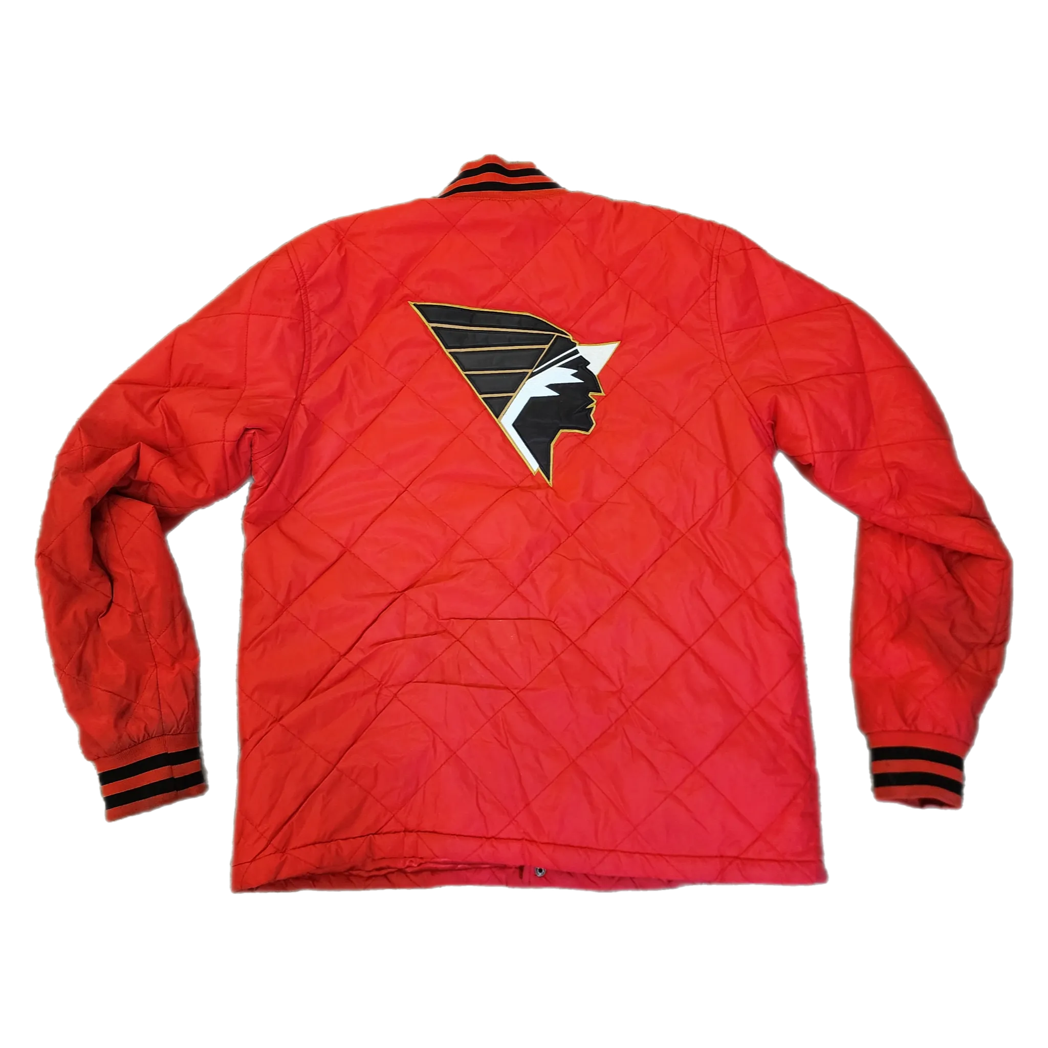 Undefeated Red Satin Jacket - Size X-Large