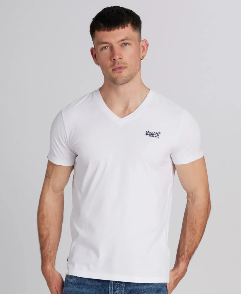 V Neck Essential T Shirt | Optic