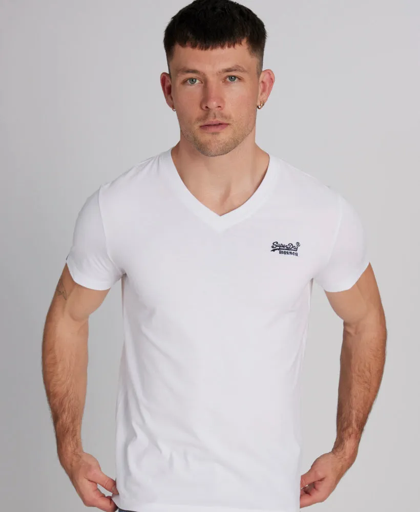 V Neck Essential T Shirt | Optic