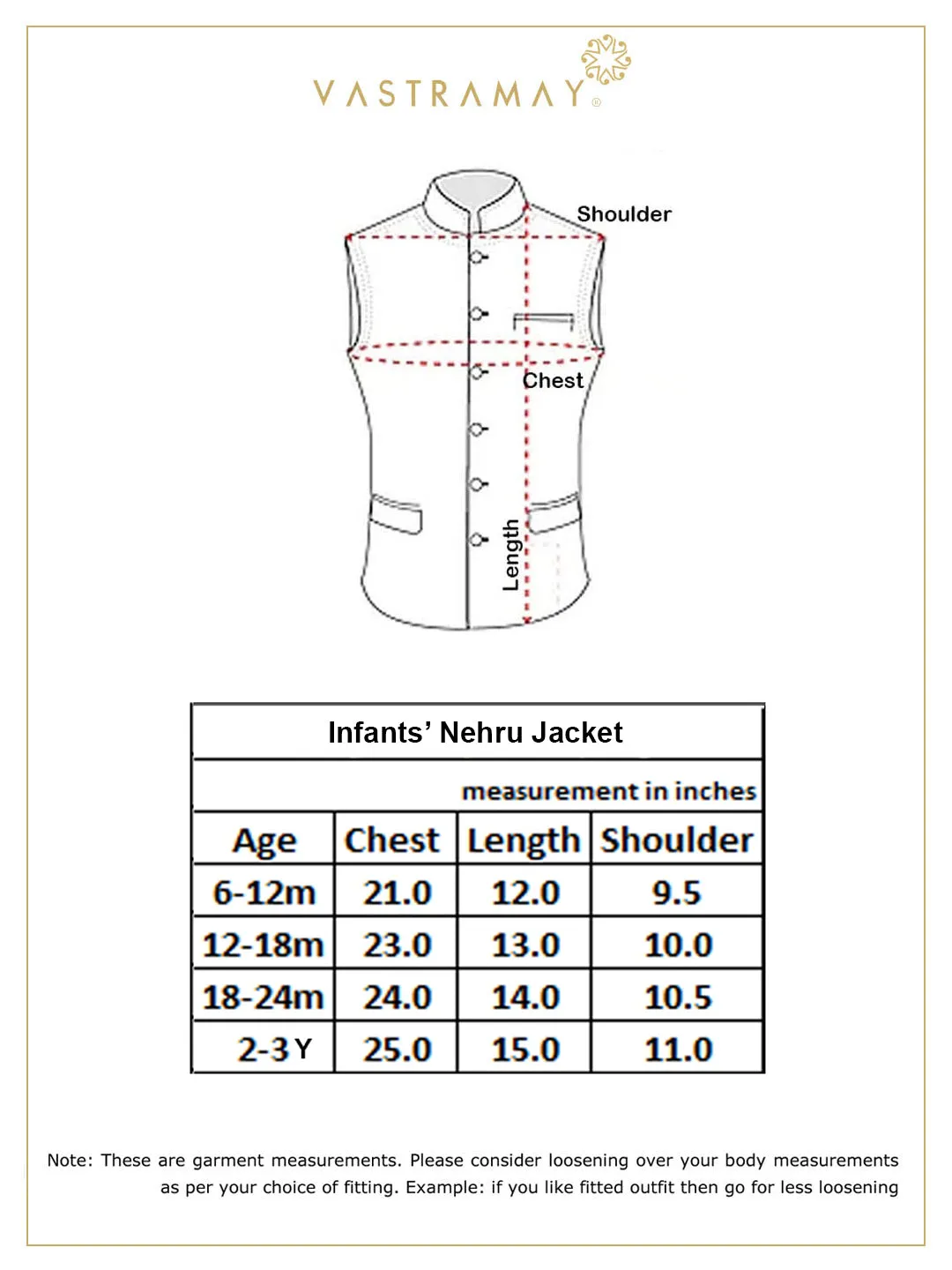 VASTRAMAY SISHU Boy's Black and Gold Silk Blend Nehru Jacket