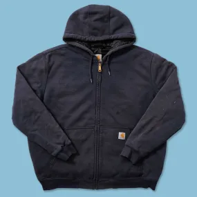 Vintage Carhartt Quilted Zip Hoody XLarge