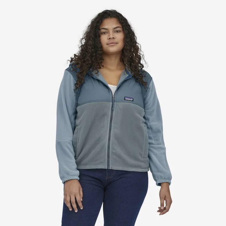 Women's Patagonia Microdini Fleece Hoody (Plume Grey)