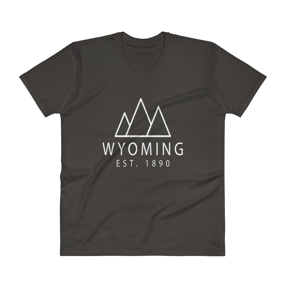 Wyoming - V-Neck T-Shirt - Established